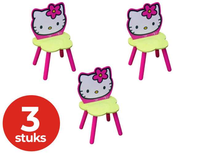 Fun House - Hello Kitty Stoel (3x)