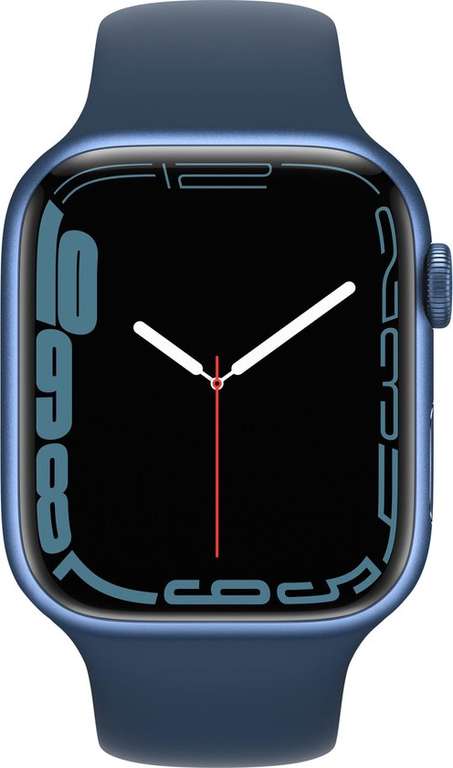 Apple Watch Series 7 (45 mm) 4G en GPS - Blauw