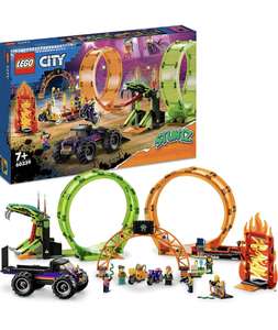 LEGO 60339 City Stuntz Dubbele looping stuntarena Bouwset