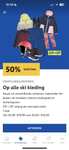 50% korting op skikleding Lidl met Lidl plus app