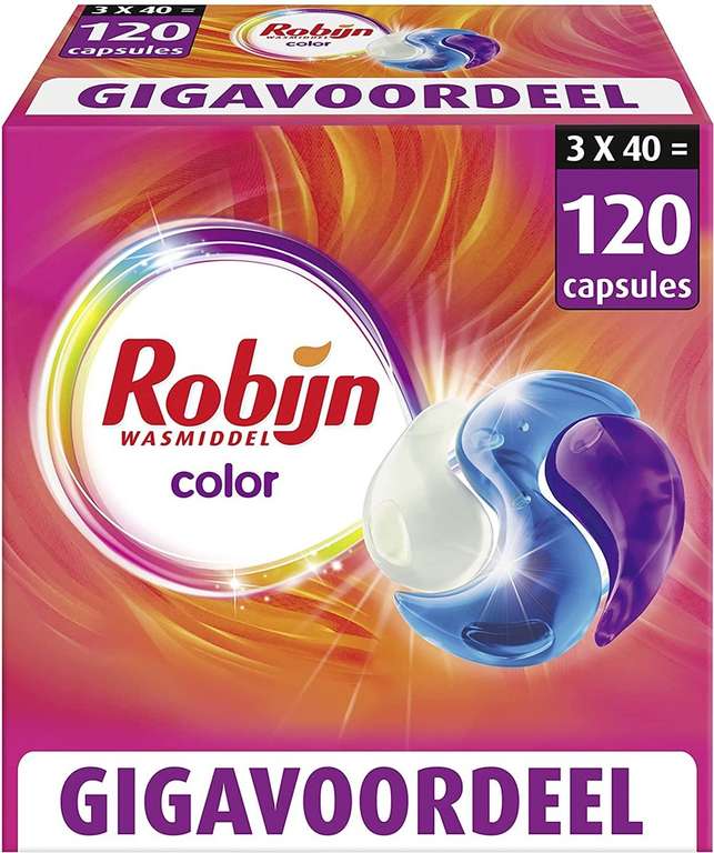 Robijn Color Detergent 3-in-1 capsules PrimeDeals Amazon.nl