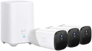 Eufy Eufycam 2 set - 3 camera's + Homebase 2 voor €299 @ Coolblue