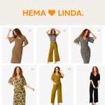 HEMA X LINDA. dameskleding: 27-32% korting = vanaf €17