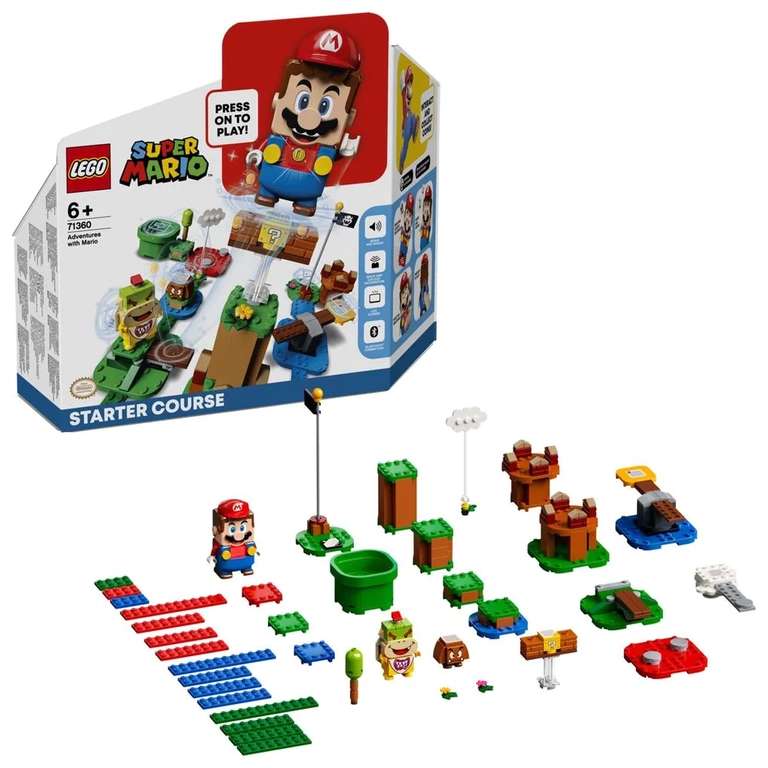 Lego 2de Halve Prijs - LEGO Super Mario 71360 Avonturen met Mario Startset