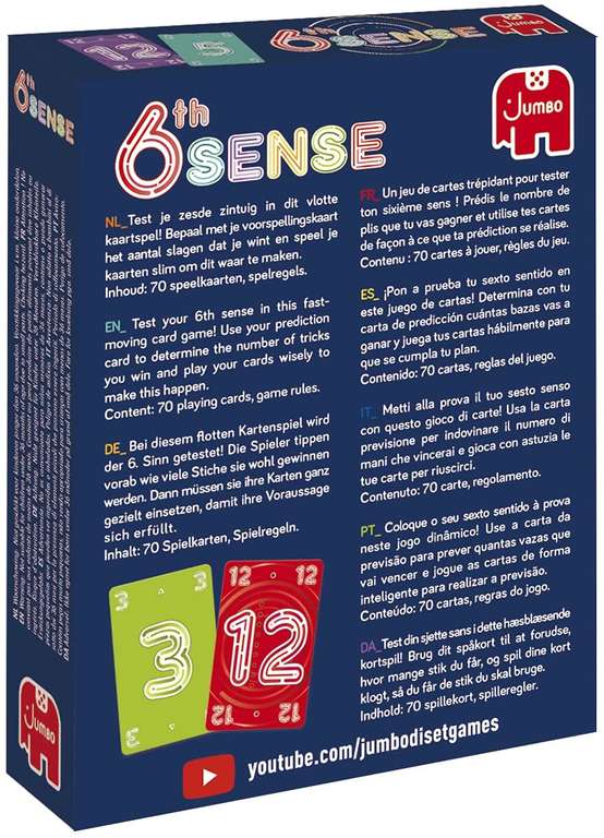 [Nu €3,71] Jumbo 6th sense kaartspel voor €5,20 @ Amazon NL / Bol