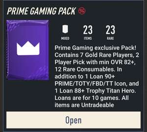 FIFA 23 - Prime Gaming Pack 9