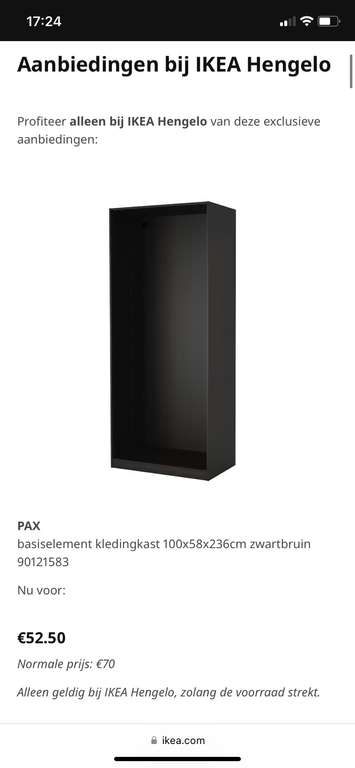 Ikea Hengelo pax aanbiedingen en nog veel meer.