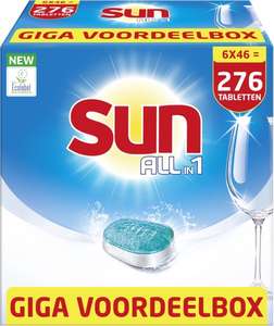 Sun All-in 1 Vaatwastabletten - 276 tabletten