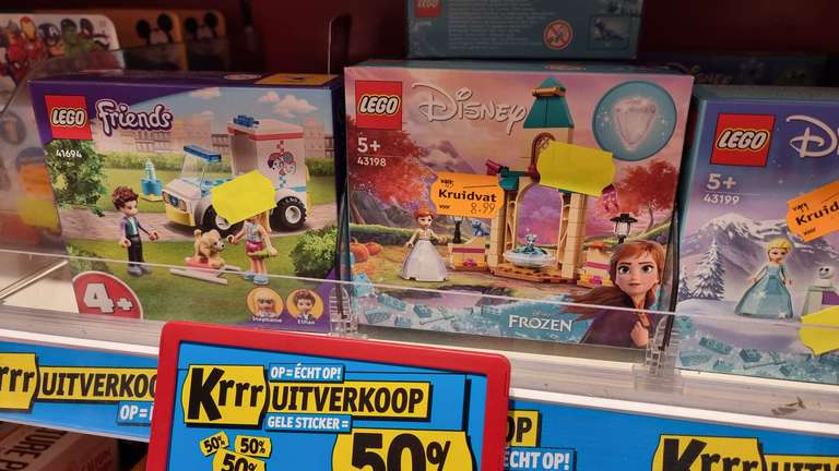 LEGO setjes met 50% korting, lokaal Geldermalsen?