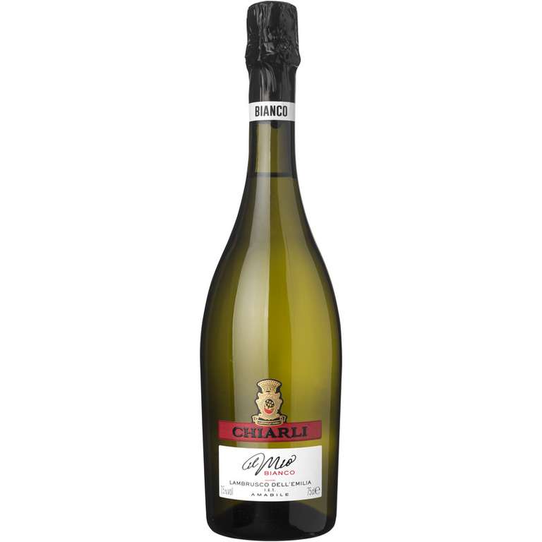 6 flessen witte wijn voor €2,19 - Chiarli 1860 Lambrusco bianco