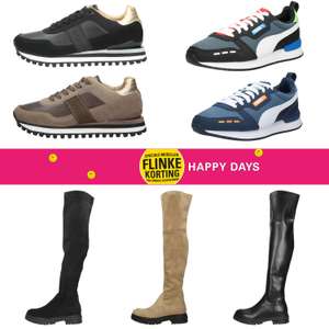 Happy Days: diverse schoenen -50% - o.a. PUMA / Bjorn Borg