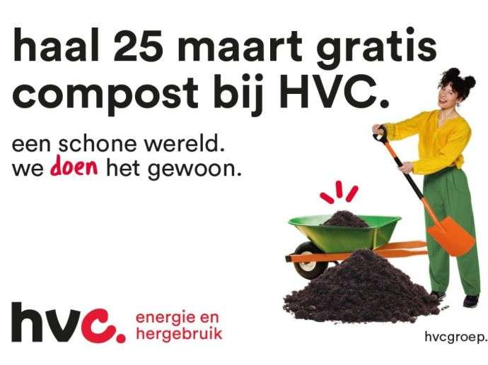 voor alle inwoners van Hollands Kroon, Gratis compost ophalen op 25 maart.