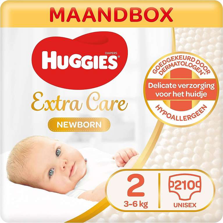 Huggies Ultra Comfort Baby Luiers Maat: 2, 210 Stuks