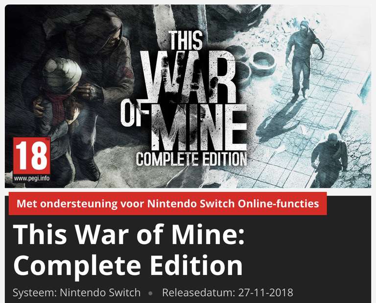 This War of Mine - Nintendo Switch eShop