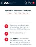 Max Verstappen Driver Cap 2023 (bij besteding van 100 euro)