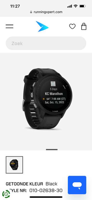 Garmin forerunner 955 smartwatch voor mooie prijs