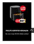 Philips airfryer 1+1 gratis (online)