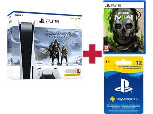 [grensdeal België] PS5 God of War: Ragnarok bundel + Call Of Duty: Modern Warfare II + 1 jaar PSN - Mediamarkt België