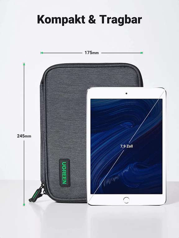 UGREEN draagtas voor kabels en tablet voor €15.39 @ Amazon NL