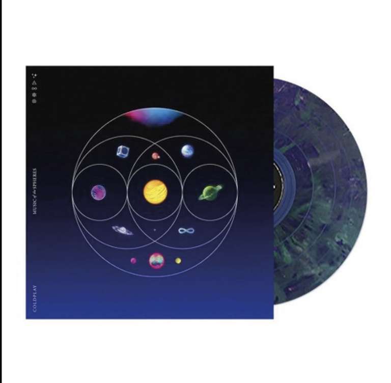 (Dekamarkt Landelijk) LP - Coldplay music of the spheres