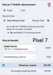Google Pixel 7 Pro met T-Mobile abbonement voor €377