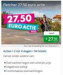 Fletcher Hotels actie 27,50€ p.p.p.n.