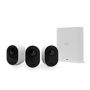 Arlo Ultra 2 Spotlight WLAN Outdoor Surveillance Camera, Set of 3 with SDCard-USB Smart Hub for 588,73 + shipping
