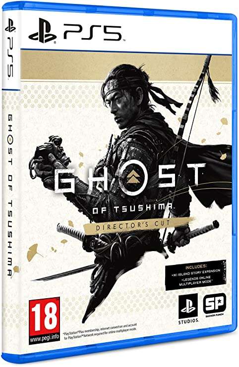 Ghost of Tsushima Director's Cut voor de PS5 (PS4 is €41,99)