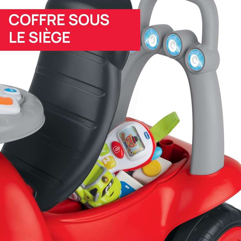 Chicco ECO+ Billy Walk And Ride Loopauto Rood