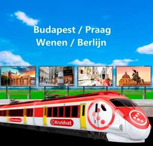 5-daagse Treinreis naar Praag, Wenen of Berlijn
