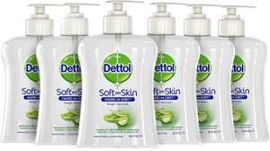 Dettol Hand Soap met pompje - Softening - Aloe Vera 6 x 250 ml sixpack van €17,94 voor €9.84