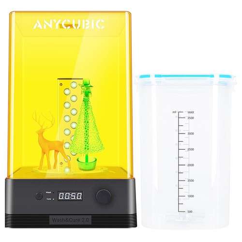 Anycubic Wash & Cure 2.0 Reinigingsmachine en UV-verharder