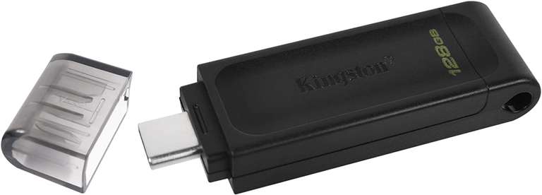 Kingston DataTraveler 70 128GB Zwart [Laagste prijs ooit]