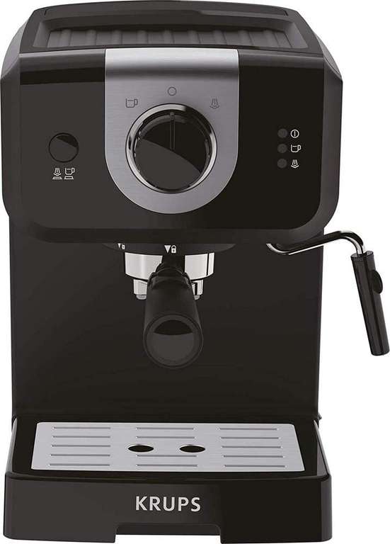 Krups XP3208 Opio Handmatige Espressomachine - 15 bar pompdruk - stoompijpje voor cappuccino