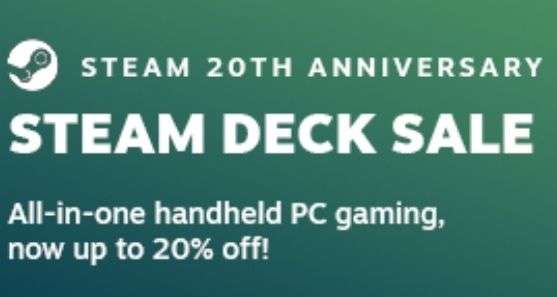 Steam Decks met tot 20% korting