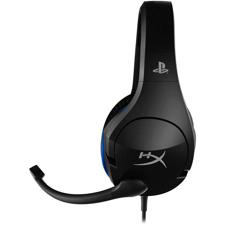 HYPERX Cloud Stinger PS4/PS5 Gaming Headset - Zwart/Blauw @ MediaMarkt