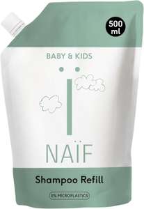 Naïf Baby & Kids Voedende Shampoo Navulverpakking (500 ml) voor €3,80 @ Amazon NL
