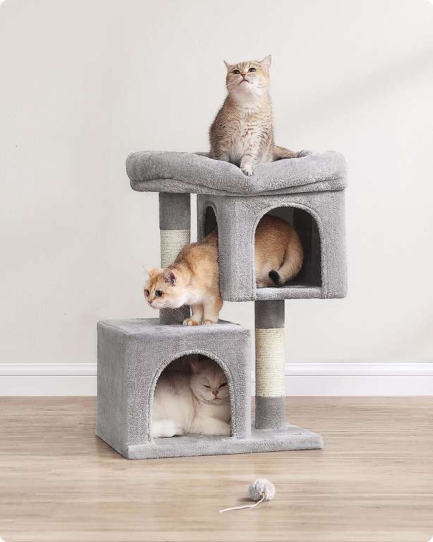 Dubbel kittenhuisje van Feandrea voor €28,49 @ Amazon NL