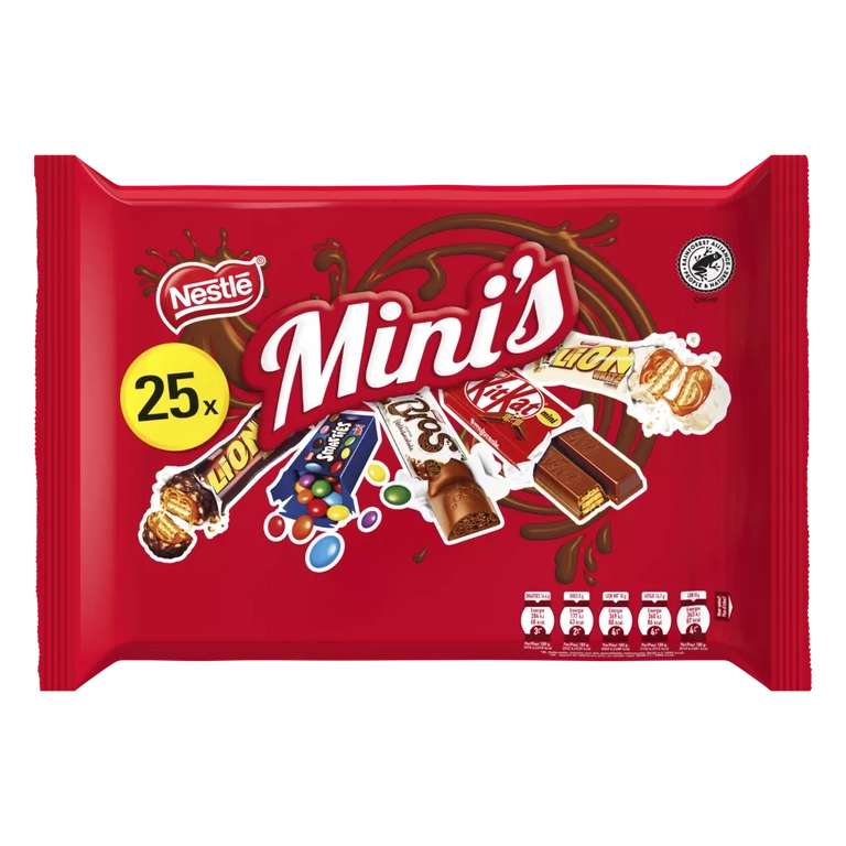 2 zakken Nestle mini mix voor €3,99 @Nettorama