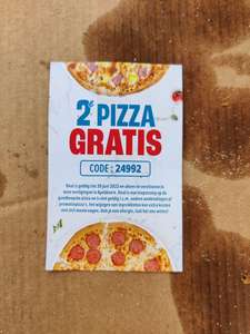 Gratis 2e pizza @ Domino's Apeldoorn