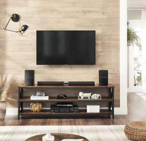 Vasagle tv meubel tot 65 inch 3 laags 147x40x50