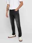 Only & Sons Washed Black Onsloom slim heren jeans voor €12,54 @ Amazon NL