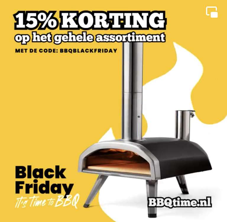 BBQtime.nl 15% op het gehele assortiment