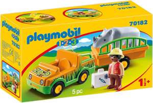 Playmobil 70182 Dierenverzorger met neushoorn