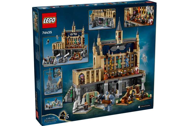 LEGO 76435 Harry Potter Kasteel Zweinstein: de Grote Zaal [Pre-order] 1/6/24
