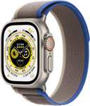 Apple Watch Ultra - Trail Band Blauw/Grijs - S/M en M/L