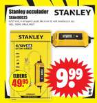 Stanley acculader - 6/12V 4A - druppellader