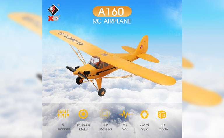 Wltoys A160 RC Vliegtuig voor €87,37 @ Tomtop