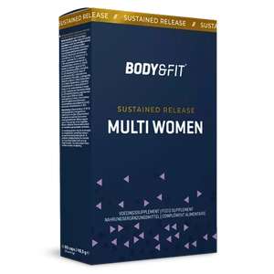 2x Body & Fit Sustained Release Women Multivitamine (60 stuks) voor €5,50
