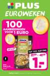 Euroweken: 100 aanbiedingen voor €1! [PLUS en Coop]